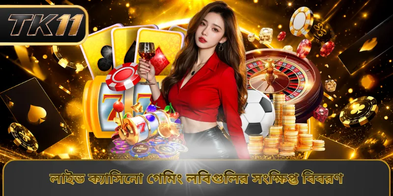 লাইভ ক্যাসিনো গেমিং লবিগুলির সংক্ষিপ্ত বিবরণ